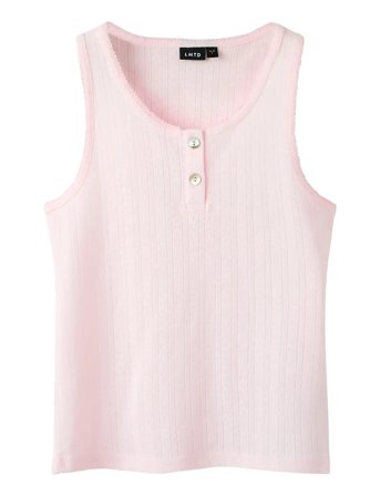Nlfleedle Tank Short Top Pink LMTD