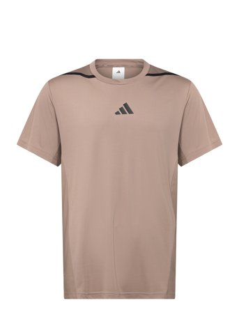 adidas Performance D4T Ps Tee - Beige - M