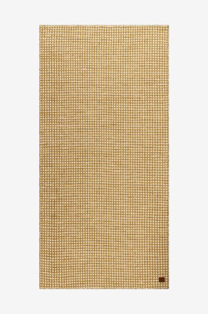 KM Home - Teppe i ull Fjord - Gul - Ulltepper - 80X300 - Fra Homeroom