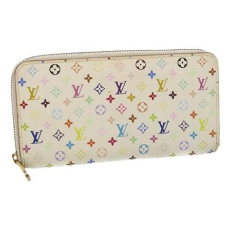 Louis Vuitton Vintage, Pre-owned Canvas Wallet Wit, Dames, Maat:ONE Size