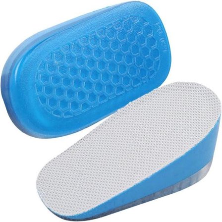 Halvhøj forhøjelse indersål hæl sko løft elevator sko indersål løfter i