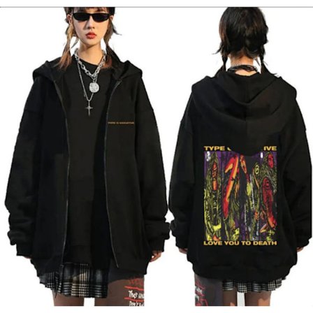 Stray Kids -laulajaryhmän painettu huppari