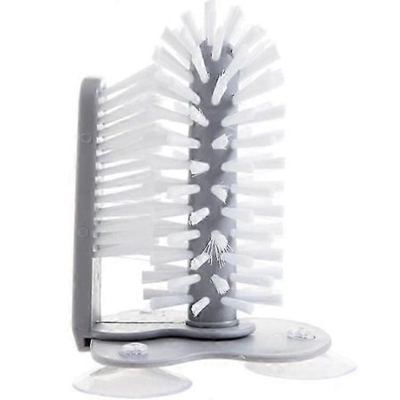 Vandflaskerenser glasrensebørste med sugekop vask børste køkkenredskaber husholdningsværktøj