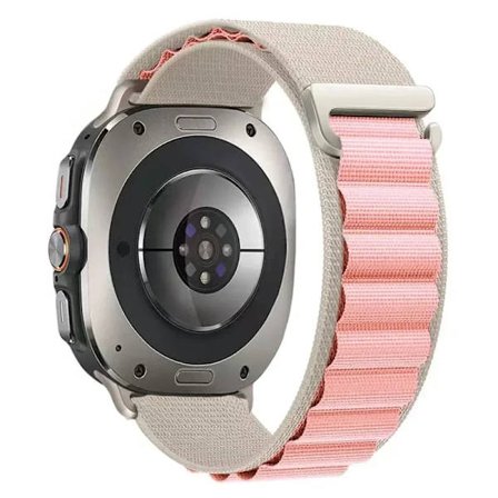 Alpine Nylonarmband kompatibel med Samsung Galaxy Watch 8 44mm 40mm Classic 46mm Bekvämt armband Galaxy Watch Ultra 2025 47mm