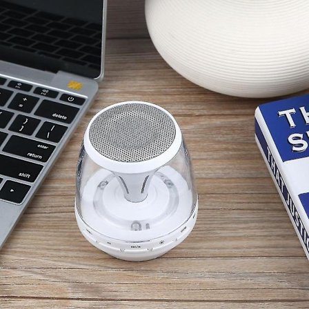 LED Trådlösa Bluetooth-högtalare Handsfree TF USB FM