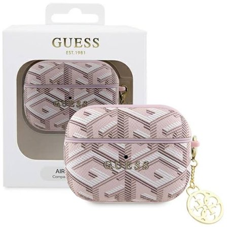 Guess GUAPPGCE4CP-deksel til AirPods Pro - rosa GCube Charm