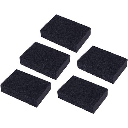 5 stk. rengøringssvamp skuresvampe til skrubning af køkkenbad