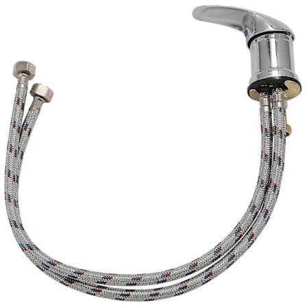 1 sett Sjampo Senge Stol Kran + Dusjhode Med Slange Badekar Bolle Vask Kran Rustfritt Stål Basseng F JGV