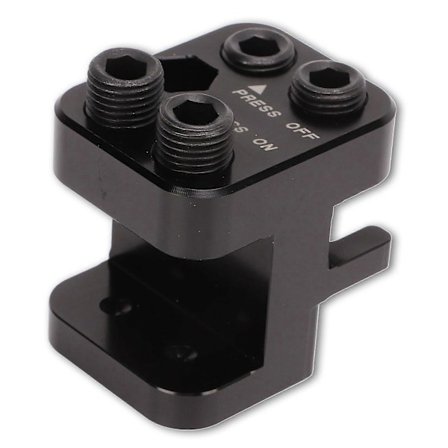 Moottoripyörän ATV-ketjulukon puristustyökalu, musta eloksoitu alumiini, 520 525 530 -ketjuille