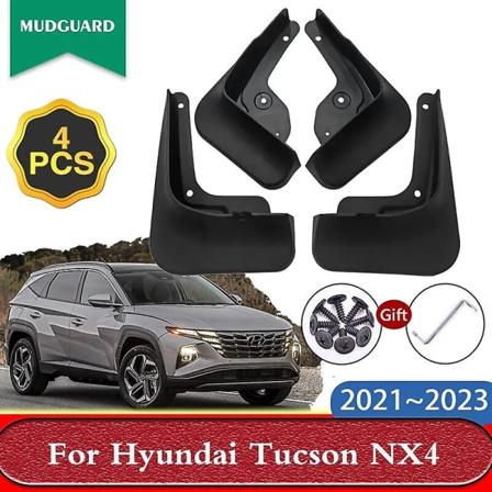 Auton lokasuojat Hyundai Tucson NX4 2021 2022 2023 Lokaläpät Roiskesuojat Etu takalokasuojat Lokasuojat Autotarvikkeet