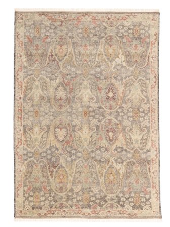 Tapis Usak Indo 248X351 Orange/Marron (Laine, Inde)