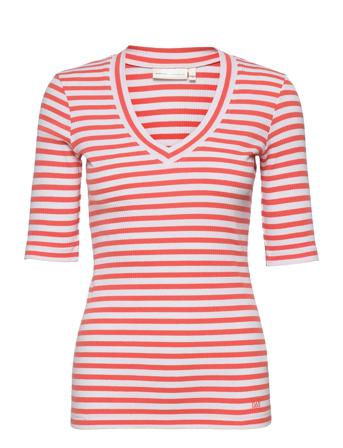 Dagnaiw V T-Shirt T-shirt Top Multi/mønstret InWear