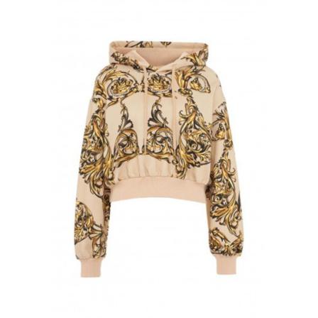 Versace Jeans Couture Regalia Baroque Printed Hoodie inbo, Dame