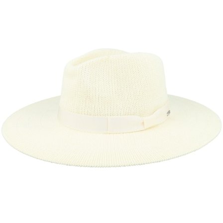 Brixton - Beige straw Kapelusz - Lyons Knit Packable Hat Natural Fedora @ Hatstore
