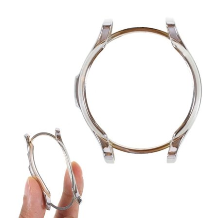 Samsung Galaxy Watch 4 Classic (46mm) galvanointi TPU suojakuori - Hopea