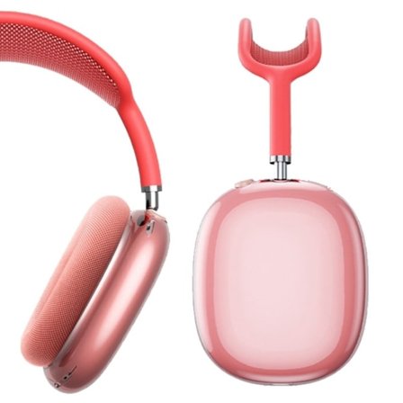 Beskyttelsesetui til Airpods Max-hovedtelefoner - Gennemsigtig Pink