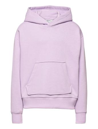 Our Alice Hood Sweat Hoodie Lila Grunt