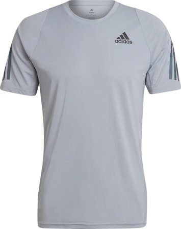 Adidas Men's Run Icon Tee Men Short sleeved fitness sweater Grey XXL