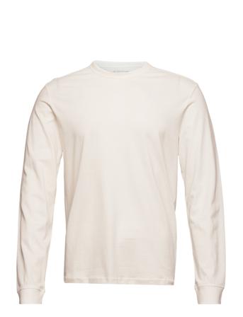Longsleeve T-Langærmet Skjorte Hvid Tom Tailor