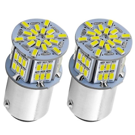 1157 LED-pære Hvit 54smd 1080 Lumen, 7528 2357 2057 LED-lys