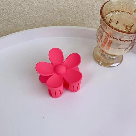 Värikkäät Kukkaklipsit Makeassa Tyylissä Hiusten Asusteet Hiusten Klipsu Paksuille ja Ohuille Hiuksille Rose Red