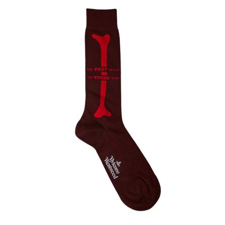 Vivienne Westwood Socks , Rood , Heren , Maat: M Sokken