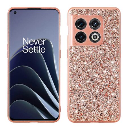 Glitter Pulver Stötsäkert TPU-skal för OnePlus Ace Pro / 10T