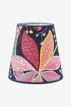 PR Home - Kippivarjostin Cia, Printed Cotton 20 cm - Sininen - Lampunvarjostimet - - Homeroom