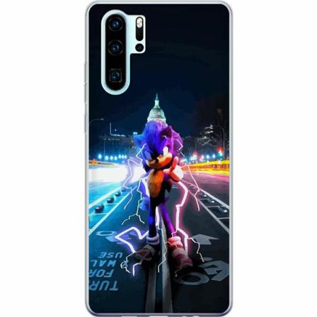 Huawei P30 Pro Genomskinligt Skal Sonic The Hedgehog