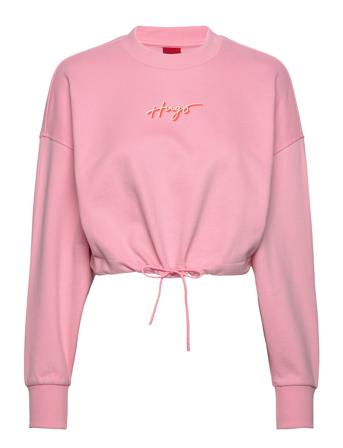 Delive Sweat-shirt Genser Rosa HUGO*Betinget Tilbud