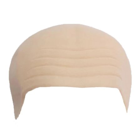 Blød Kostume Falsk Skaldet Pande Paryk Fest Simulation Blød Skaldet Hætte Til Skuespillere Cosplay Tilbehør