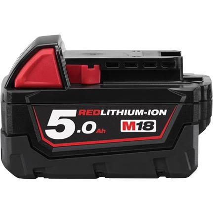 Milwaukee M18 B5 18V Batteri 5,0Ah, Batterier & laddare