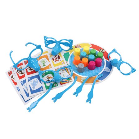 Løgnspil Sæt Interaktive Voksende Næse Briller Kort Brætspil for 2 til 4 Spillere