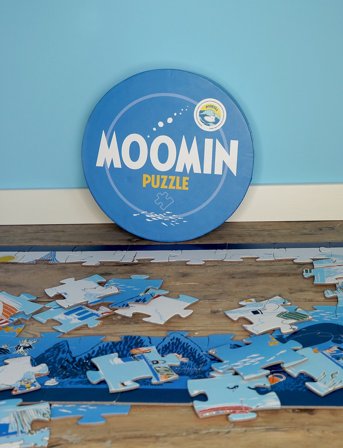MUMIN Moomin Floor Puzzle #Oursea - Blue - ONE SIZE