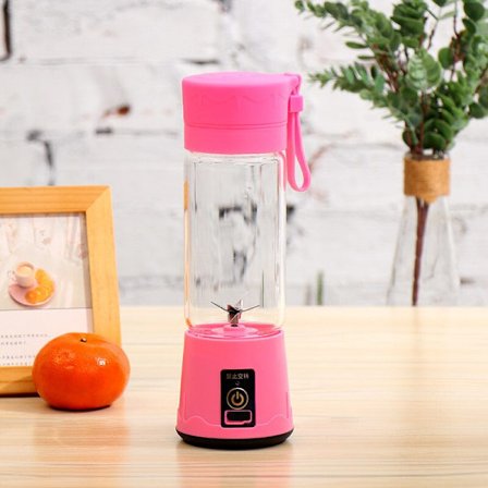 Mini Smoothie Blender Milkshake Cup Juice Mixer Genopladelig