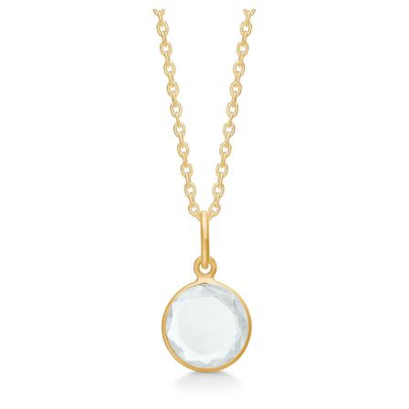 Frk. Lisberg - Halsband - Vit - Dam - Storlek: S, Dam, Storlek: S