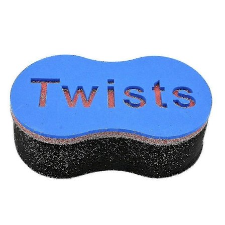 Ny Hårsvamp Twist Borste Locksvamp För Dreads Locs Twist Lockar Spiraler