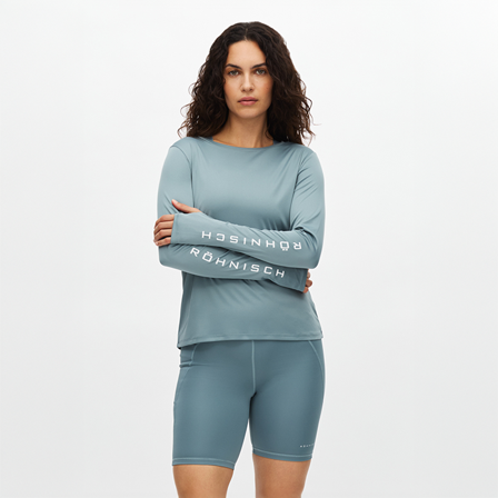 Röhnisch Team Logo Långärmad Blå