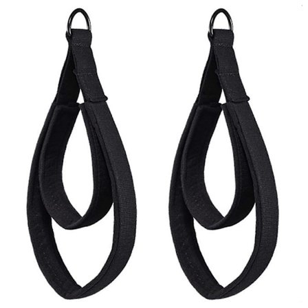 Pilates-hihnat, 1 pari, Pilates Double Loop -hihna, Reformer-kuntolaite, D-rengashihnat, pehmustetut Pilates-välineet, D-rengasjoogaharjoitushihnat, 