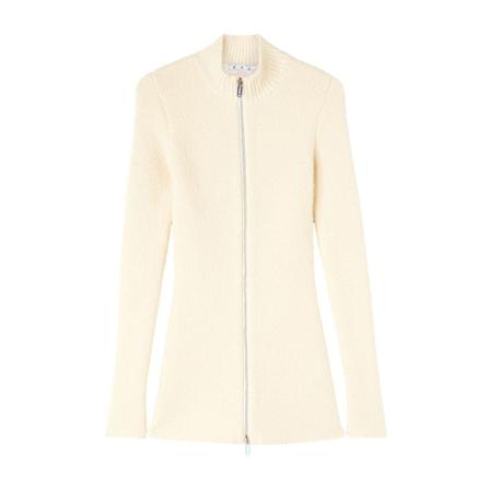 Off White, Knitted Dresses Wit, Dames, Maat:XS