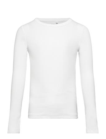 Nkfnakal Ls Top Noos Tops T-shirts Long-sleeved T-shirts White Name It