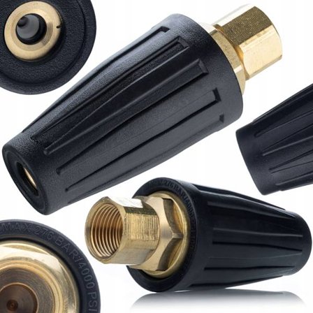 Turborotordyse 045 til Højtryksrenser – Keramisk Indsats | 276 Bar | M18X1,5 | Kompatibel med Karcher HD HDS