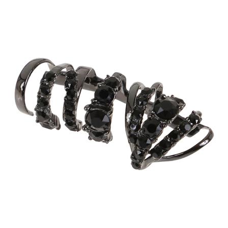 Alexander McQueen Earrings Sort, Dame Øreringe, Størrelse: ONE Size