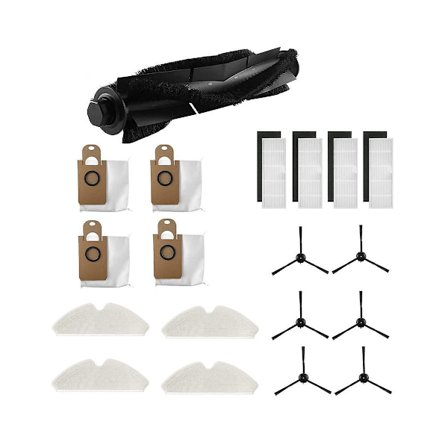 Dammsugartillbehör för M7 Pro M7 Max Dammsugarpåse Sidoborste Rullborste Mopp Kläder Robotdammsugare