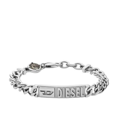 Diesel, Bracelets Szary, Mężczyzna, Rozmiar: ONE Size