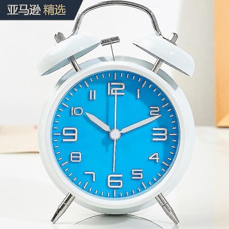 Herätyskello Raskaille Unikkeille, Taustavalaistus, Paristoilla Toimiva Vanhanaikainen Herätyskello Makuuhuoneisiin A