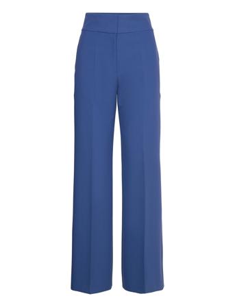 Himia Bottoms Trousers Wide Leg Blue HUGO