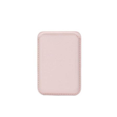 Unisex pung, Magsafe kortholder til Iphone, 6,6 x 0,5 x 9,4 cm (lyserød)