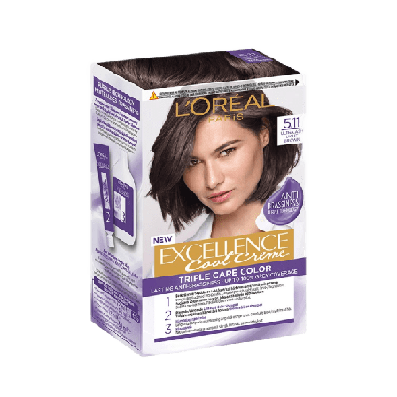L'Oréal Paris Excellence Cool Cremé permanent hårfärg Unisex Brun ONESIZE