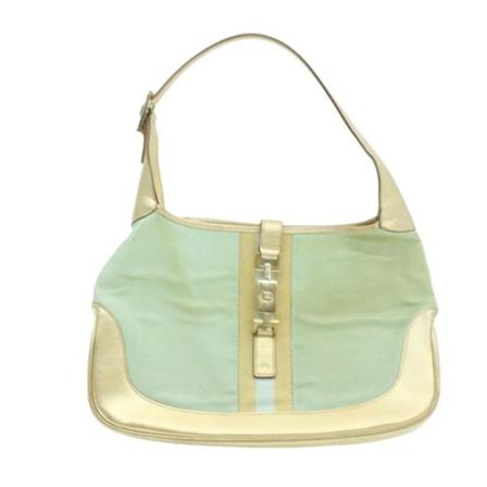 Gucci Vintage, Pre-owned Nylon Shoulder Bag Geel, Dames, Maat:ONE Size
